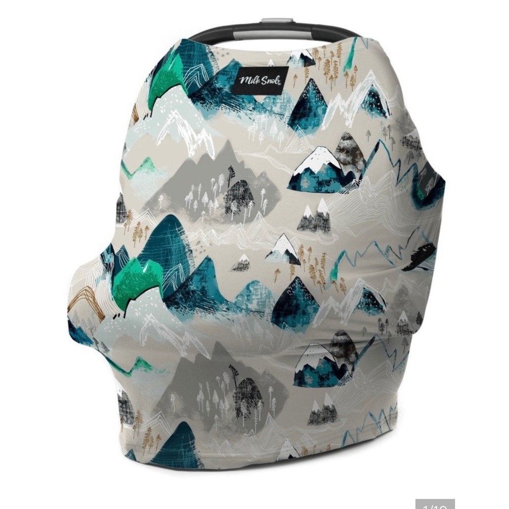 Milk Snob Rocky Mountains 5-in-1 Multi Use Car Seat Nursing Cover Nouveau Boho